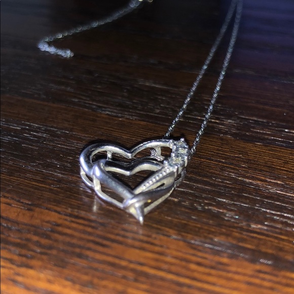 Kay Jewelers Diamond Accent Double Heart Necklace - Picture 4 of 11